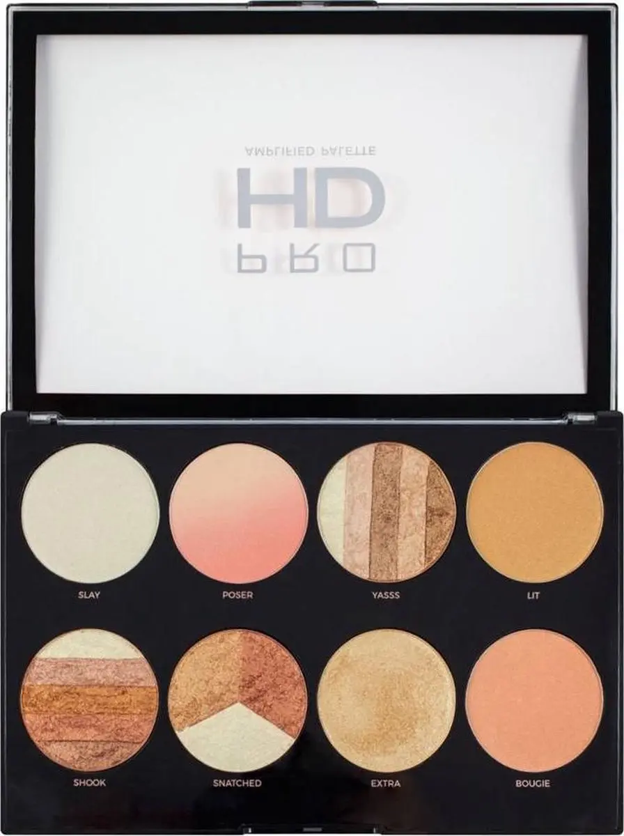 Makeup Revolution HD Pro Palette Brighter Than Your Future - 8 Stuks