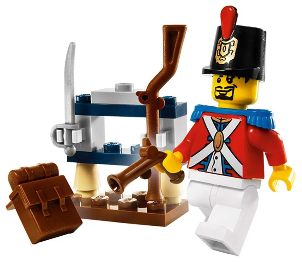 LEGO Pirates Militair Arsenaal 8396 - Rood