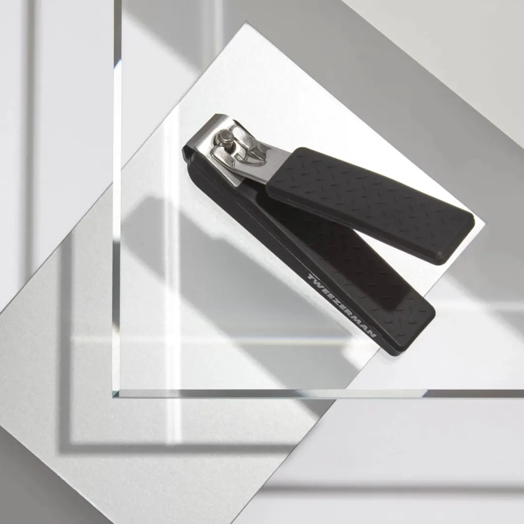 Tweezerman Teenknipper Zwart - RVS Snijbladen