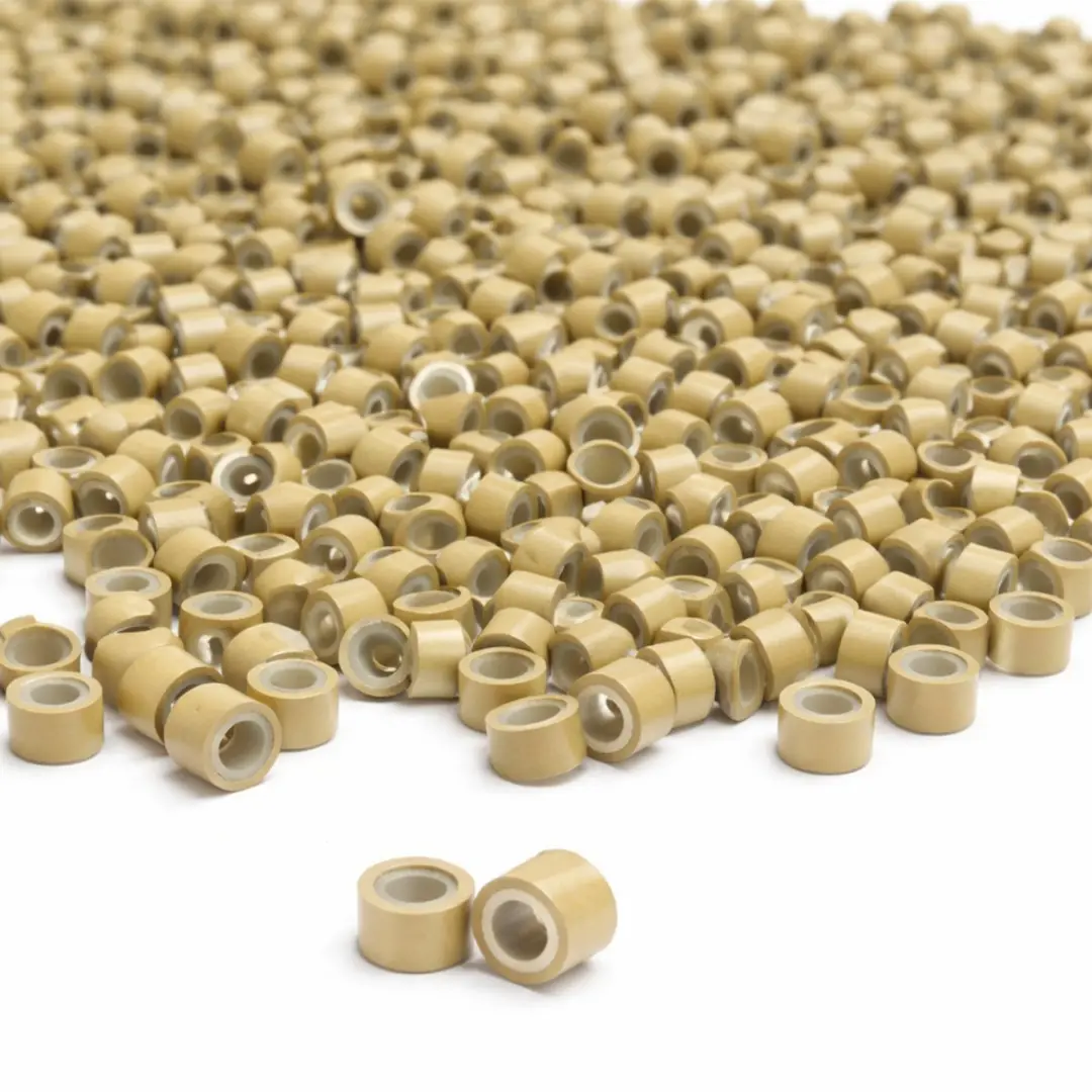Guardian Beauty Microringen Siliconen 500 Stuks - Beige