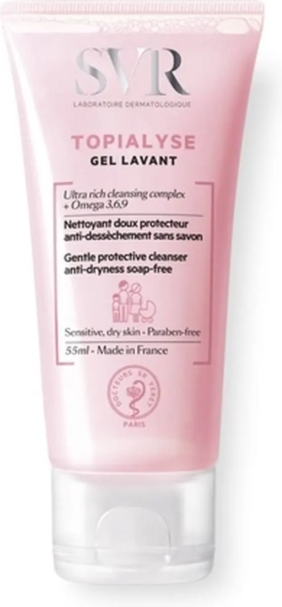 SVR Topialyse Gel Lavant 55ml