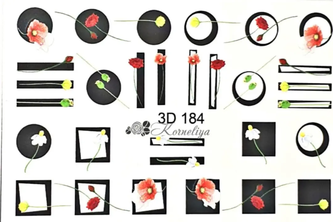 Korneliya 3D Waterdecal 184