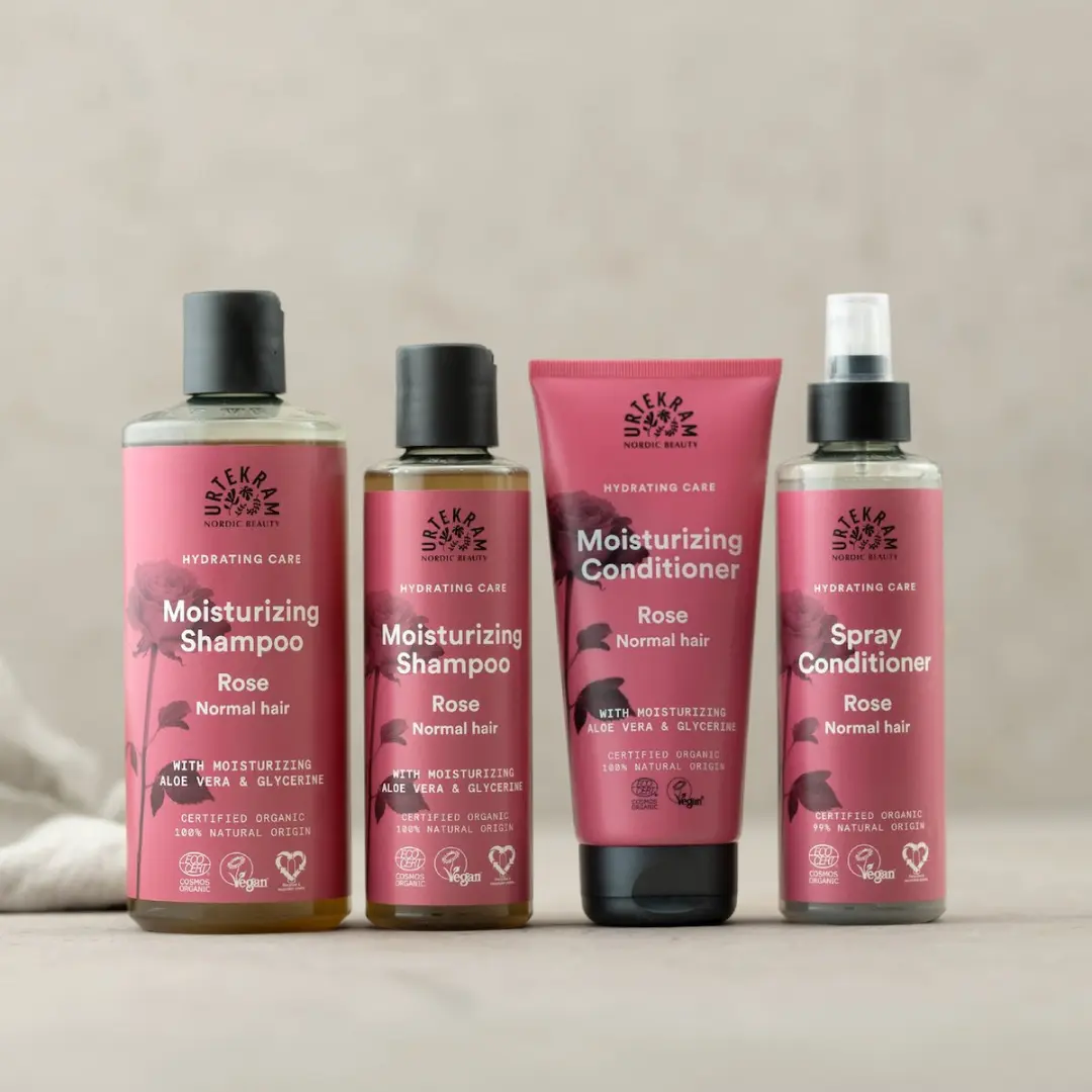 Urtekram Rozen Shampoo 500ml - 6 Stuks