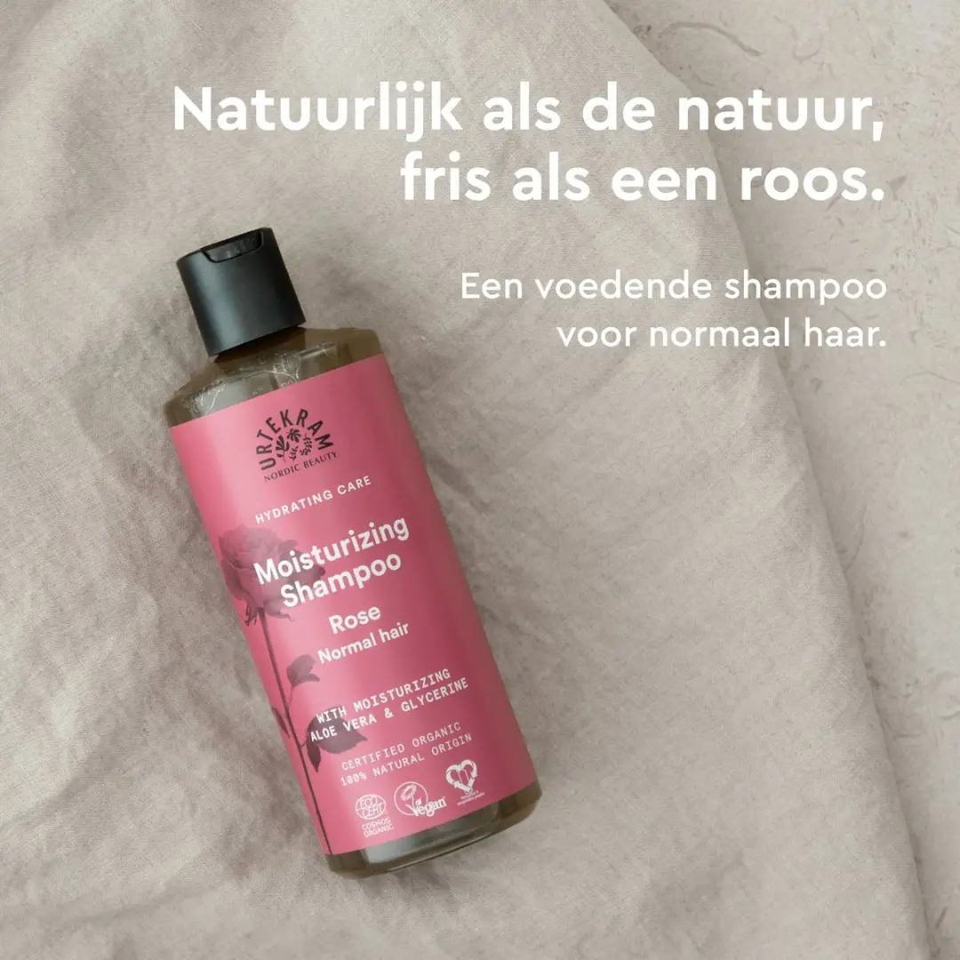 Urtekram Rozen Shampoo 500ml - 6 Stuks