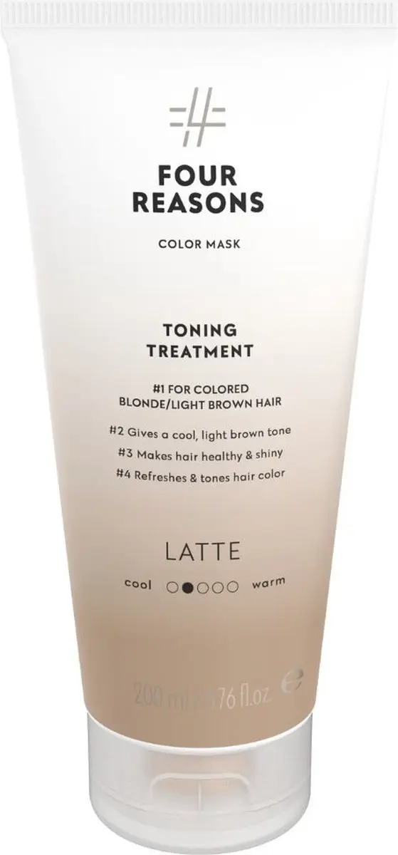 Four Reasons Color Mask Toning Treatment Latte 200ml