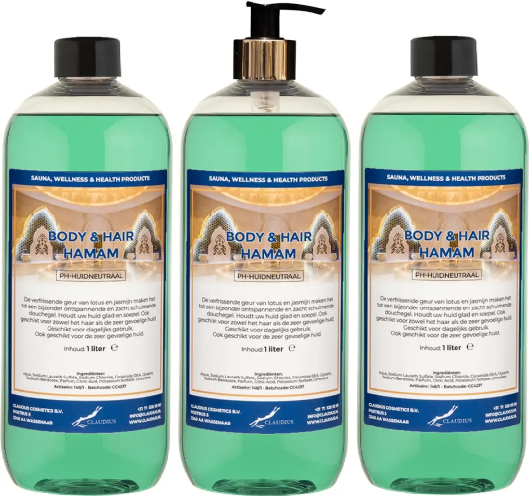 Splashbox Cosmetics Body & Hair Hamam 1L