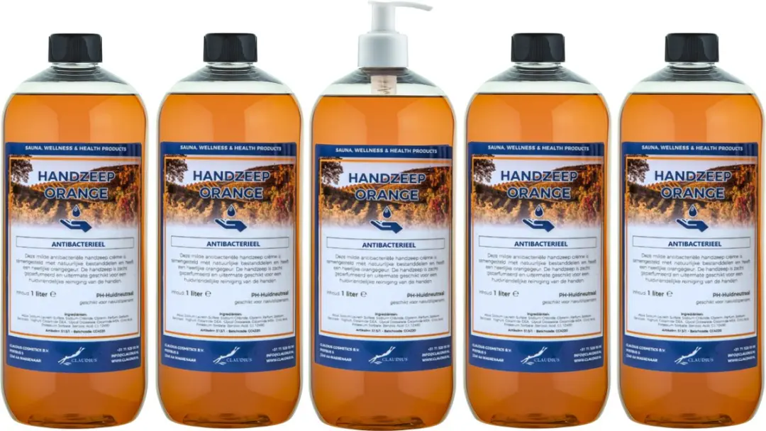 Splashbox Cosmetics Handzeep Orange 1L
