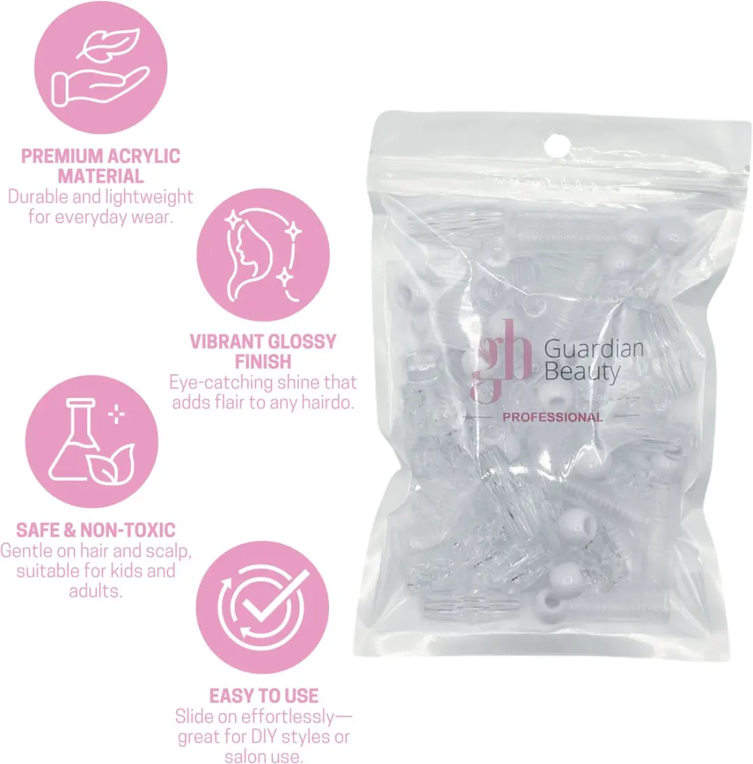 Guardian Beauty Haarclips Stevige Kleurrijke Plastic - 1 Verpakking