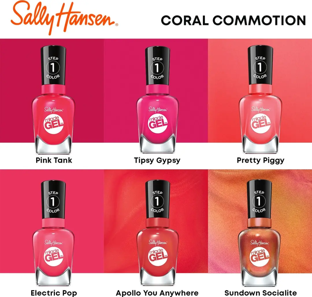 Sally Hansen Miracle Gel Nagellak 220 Pink Tank - 14.7ml