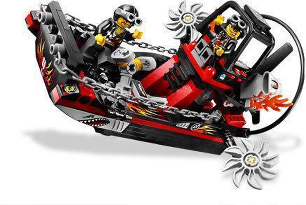 LEGO World Racers Krokodillenmoeras 8899 - 354 Stukken