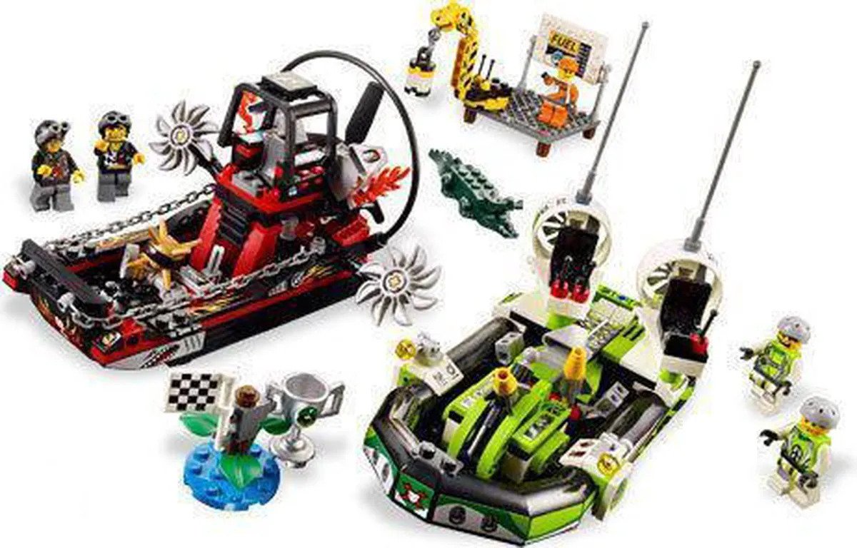 LEGO World Racers Krokodillenmoeras 8899 - 354 Stukken