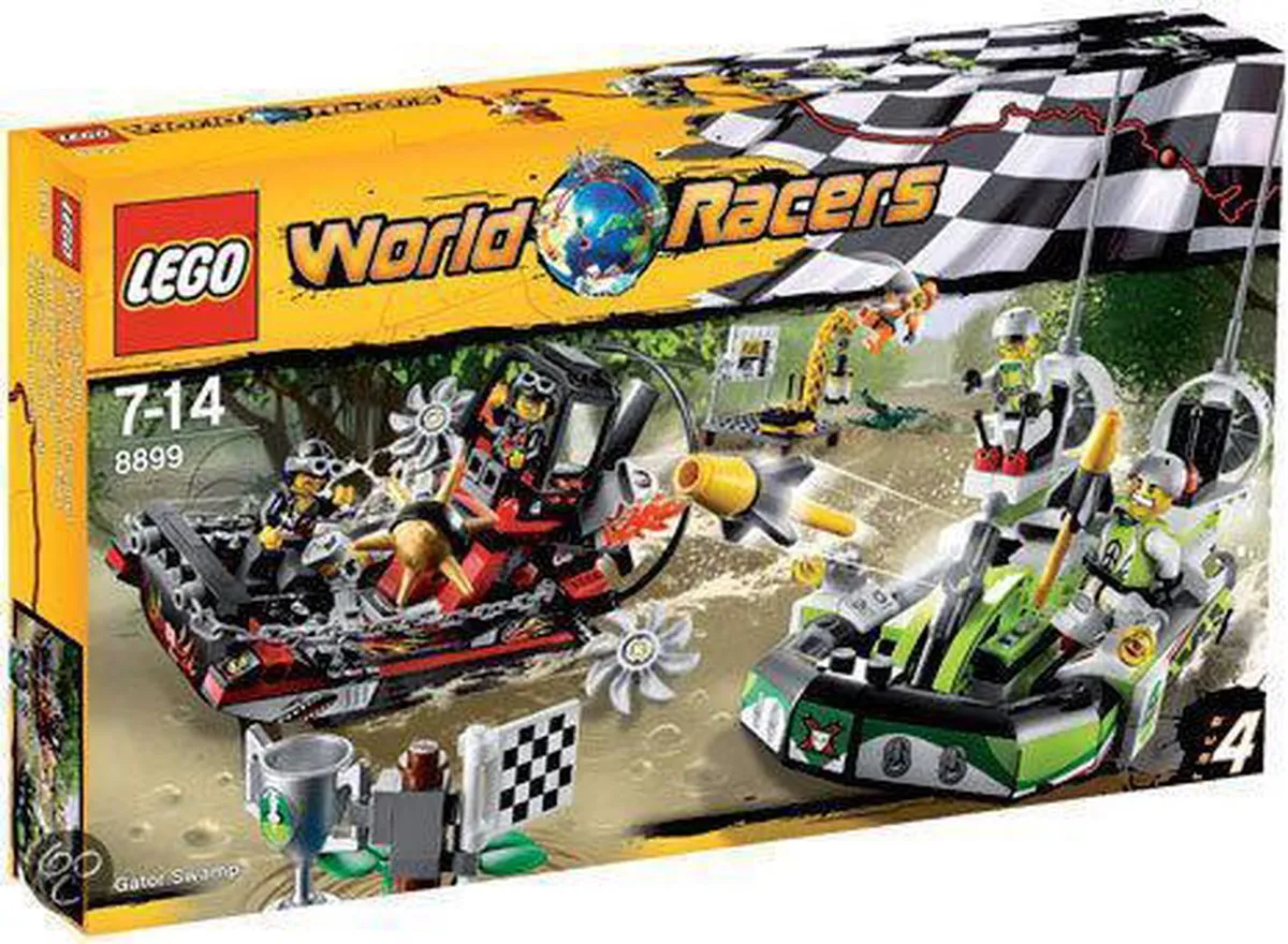 LEGO World Racers Krokodillenmoeras 8899