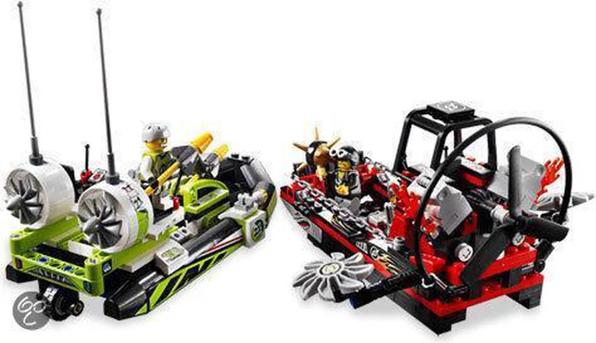LEGO World Racers Krokodillenmoeras 8899 - 354 Stukken