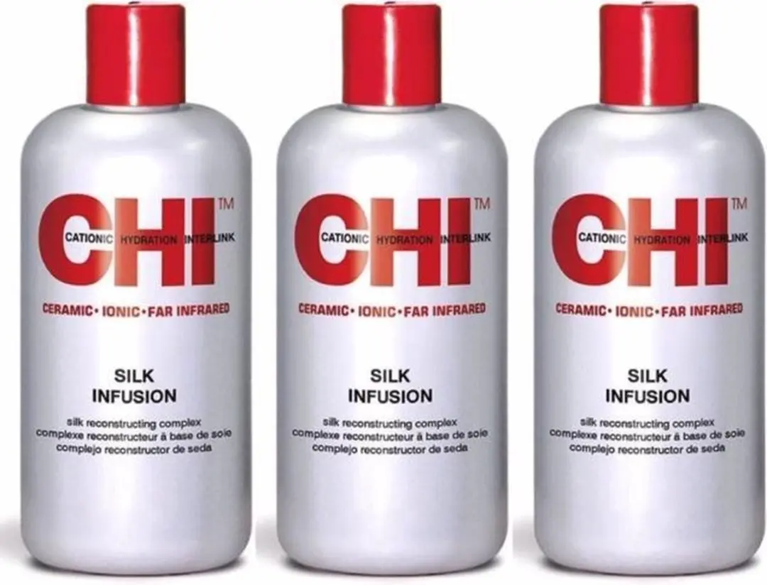 Chi Natural Life Silk Infusion Voordeelpakket 3x177ml