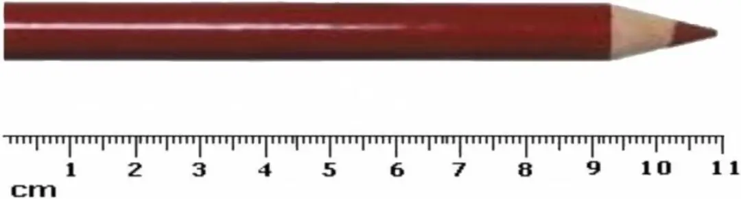 Grimas Make-up Potlood Diep Rood 10ml