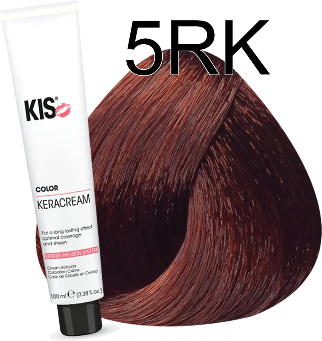 KIS Haarverf 5RK Licht Rood Koperbruin 100ml