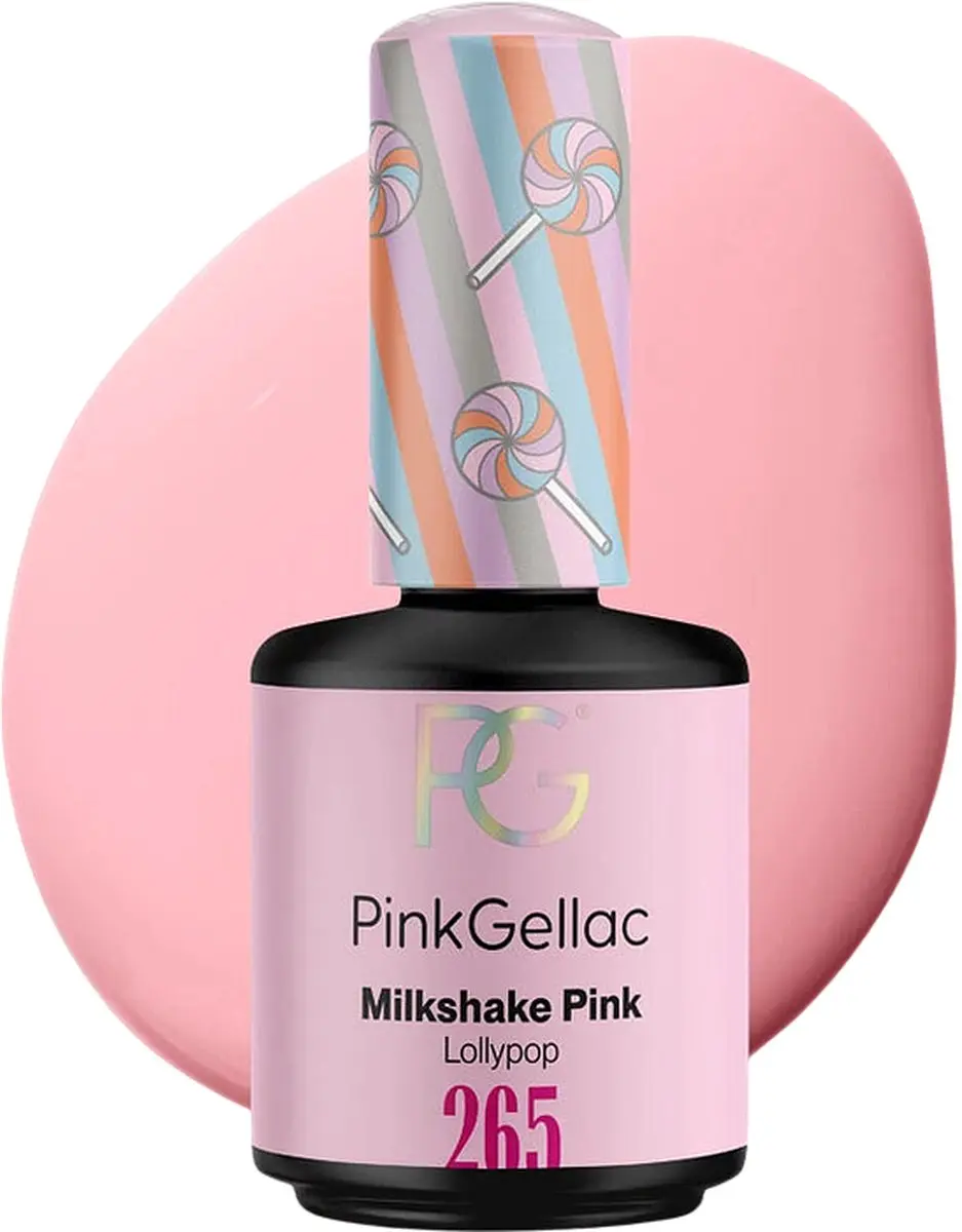 Pink Gellac Milkshake Pink 265 Gellak 15ml