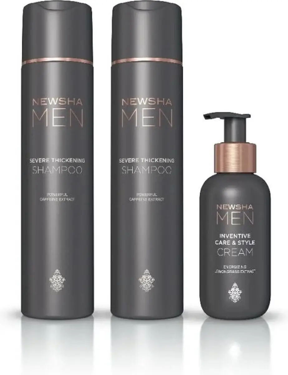 Newsha Men's Daily Routine Set 250ml
