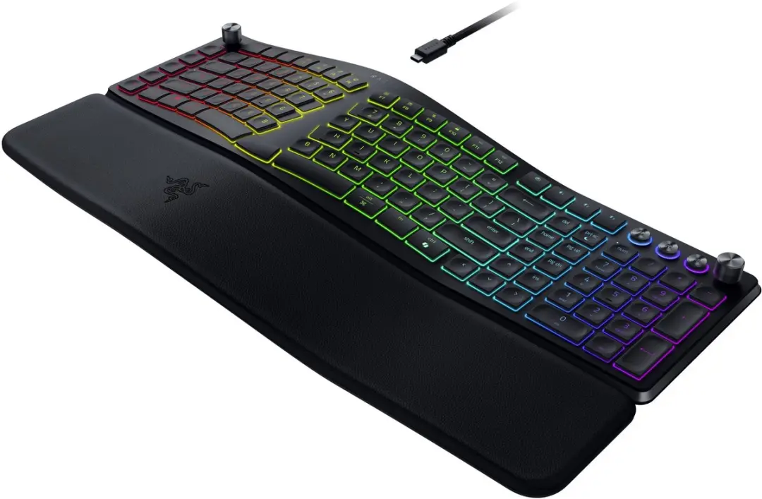 Razer Pro Type Ergo RZ03-05440100-R3M1 Draadloos Toetsenbord - Zwart