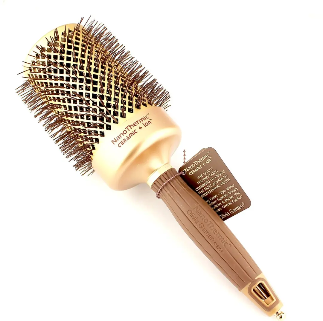 Olivia Garden Nano Thermic Ceramic+Ion Round Thermal Hairbrush NT-64