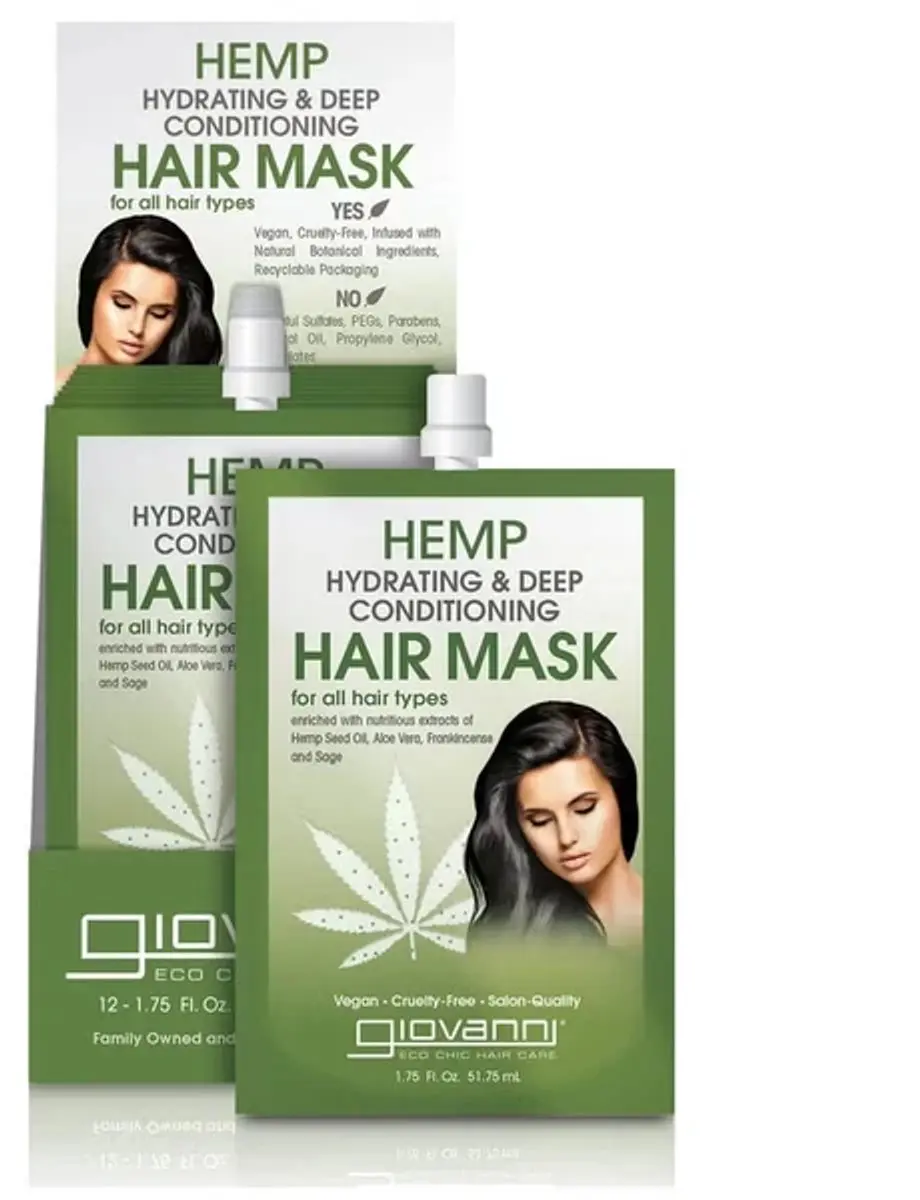 Giovanni Cosmetics Hemp Hydrating Deep Conditioning Hair Mask 52ml