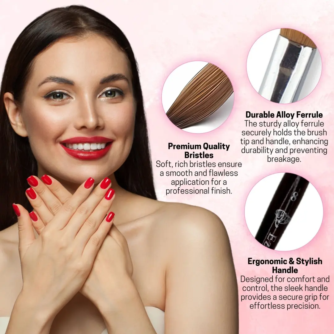 Guardian Beauty EZFlow Nagelborstel #8 - 30g