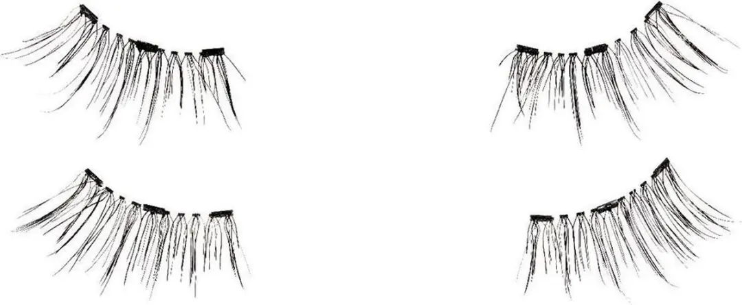 Ardell Professional Magnetic Double Strip Accents 001 - Magnetische nepwimpers - 4 Stuks - afbeelding 6 van 6