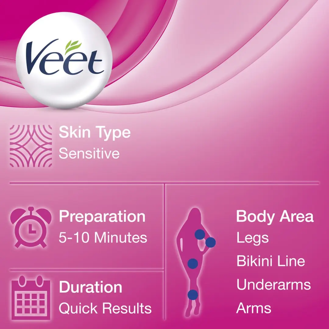 Veet Ontharingsspray Gevoelige Huid 450ml - 3 Stuks