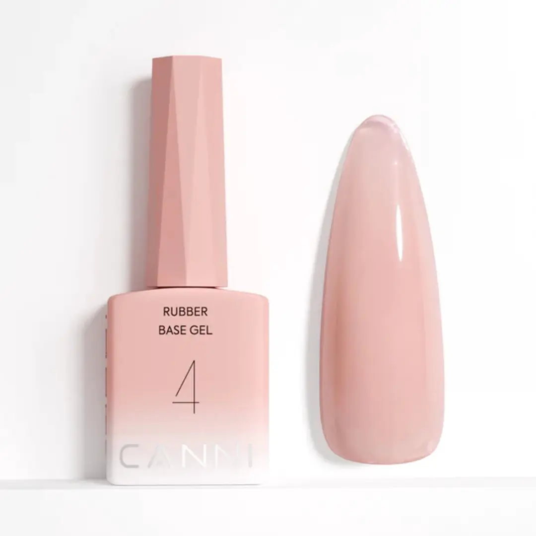 Canni Rubber Base UV Gellak Nude Perzik 9ml