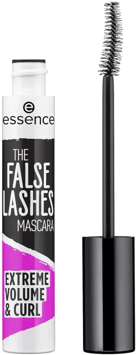 Essence The False Lashes Mascara Extreme Volume & Curl - Zwart
