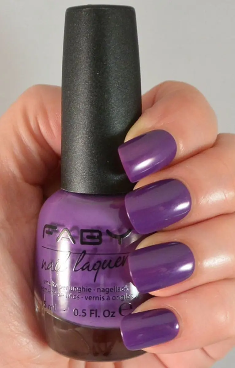 FABY Vegan Nagellak Paars - 15ml