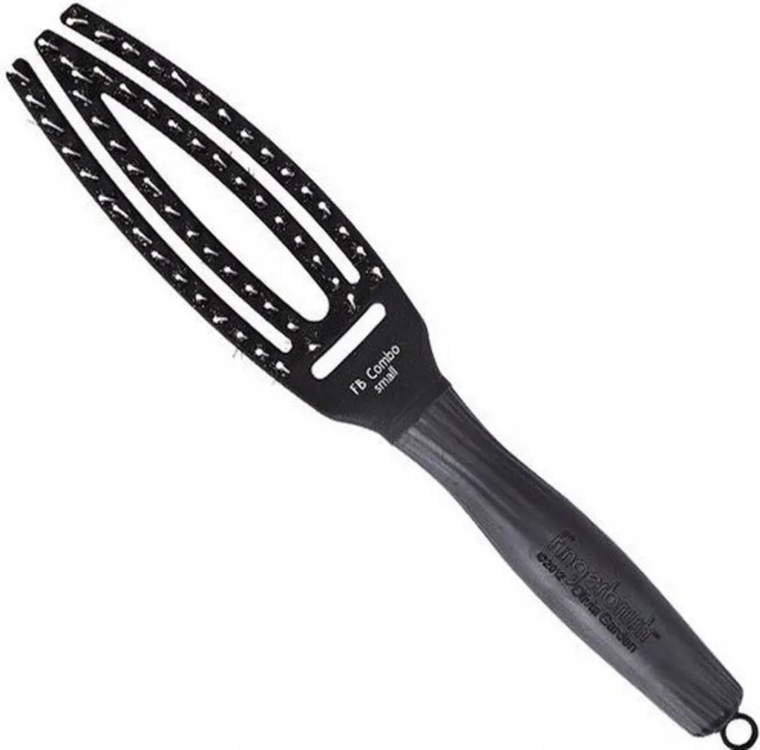 Olivia Garden Fingerbrush S Ontwar Haarborstel - Zwart