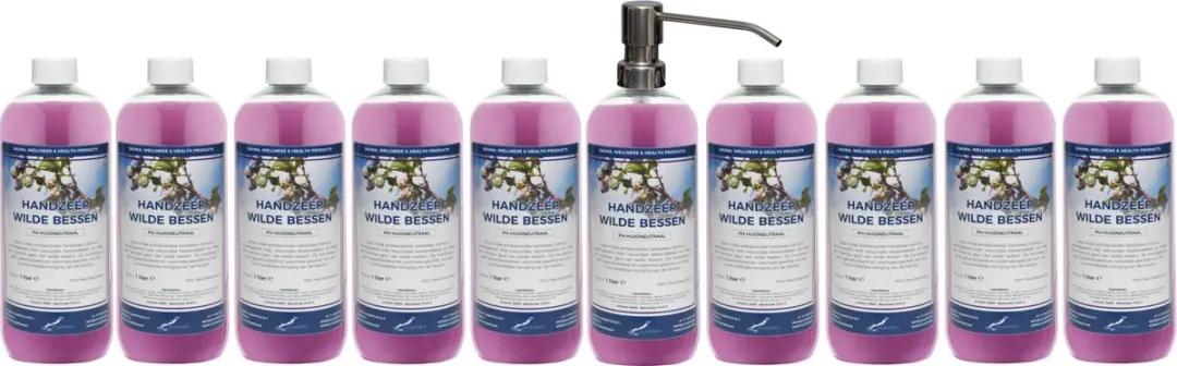 Splashbox Cosmetics Handzeep Wilde Bessen 1L