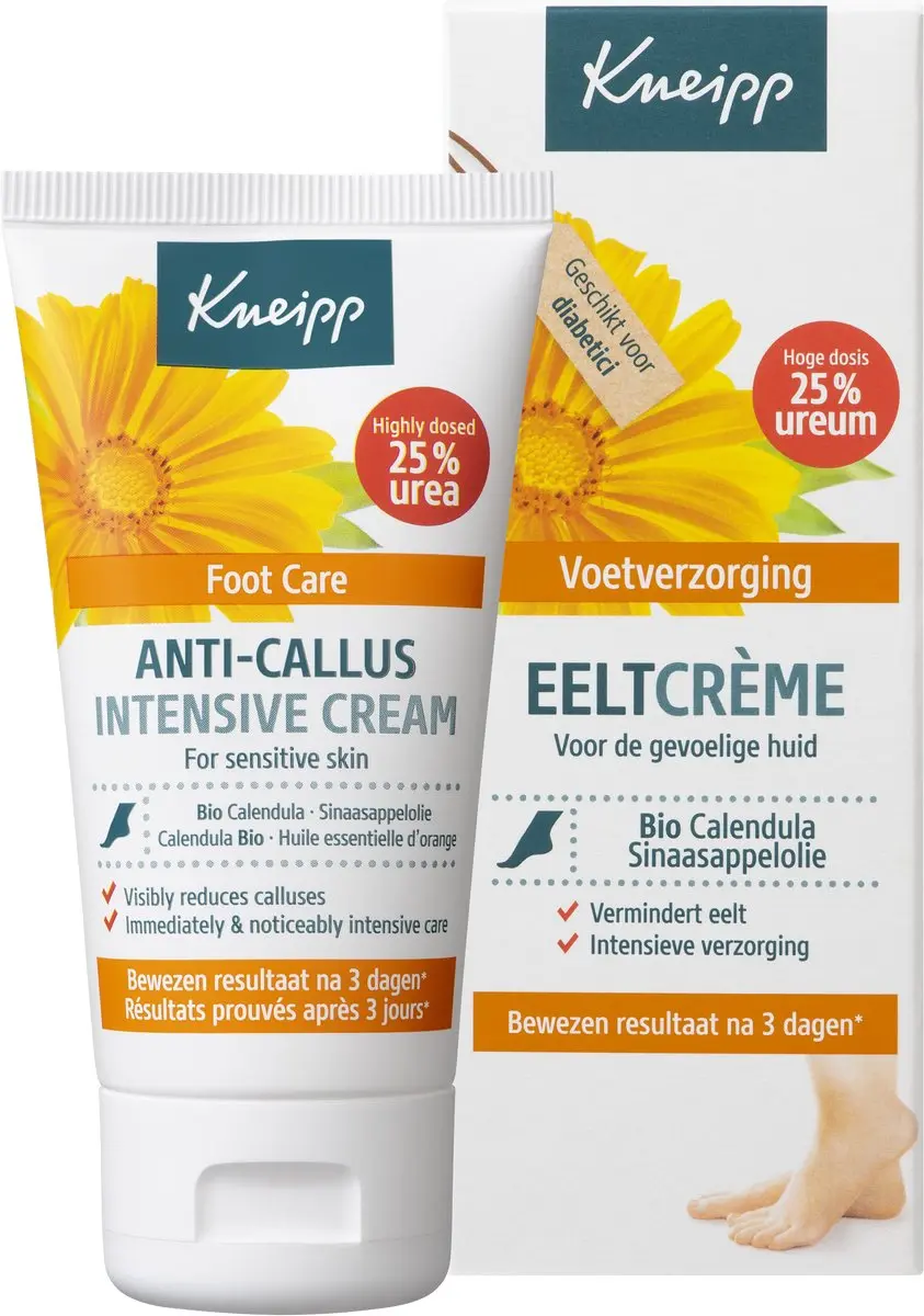 Kneipp Eeltcrème Calendula 50ml - 25% Ureum