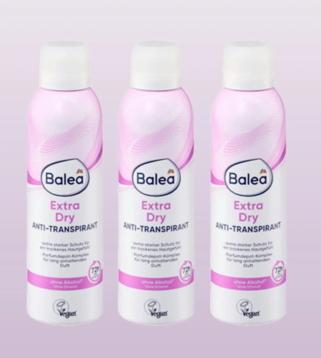 Balea Antitranspirant Extra Dry Deo 3x200ml