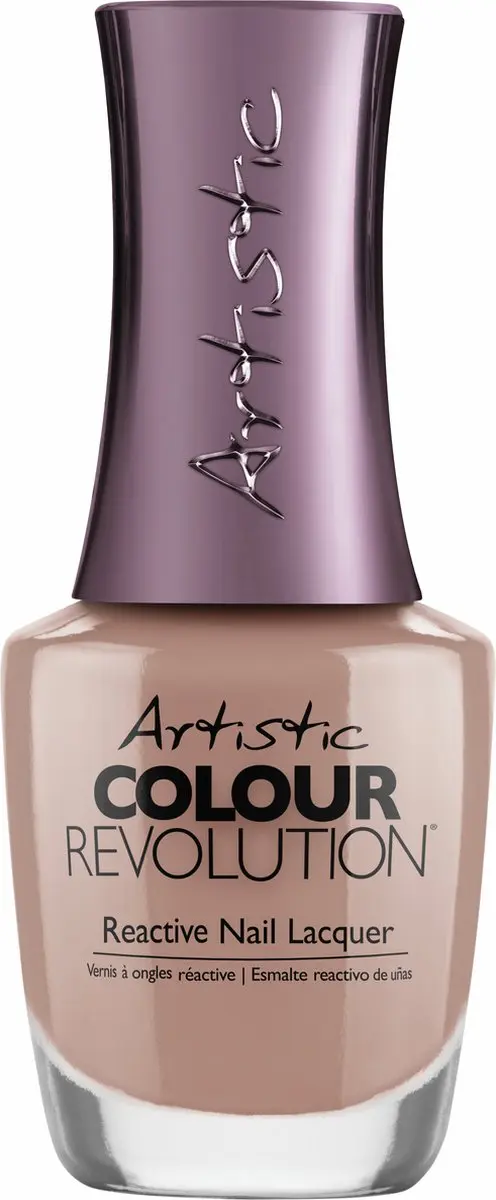 Artistic Nail Design Colour Revolution Café Latte Nude Crème 15ml