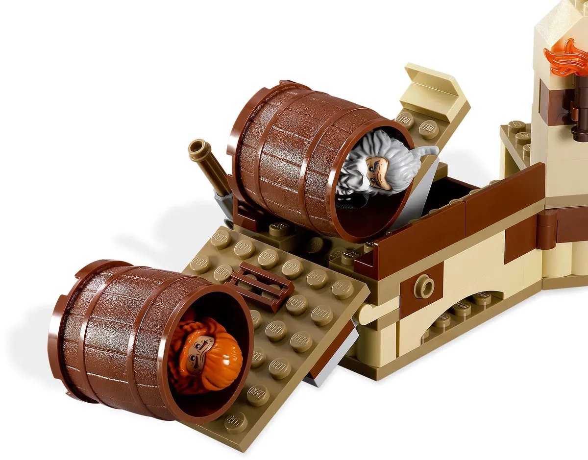 LEGO The Hobbit Ontsnapping in een ton 79004 - 313 Stukken