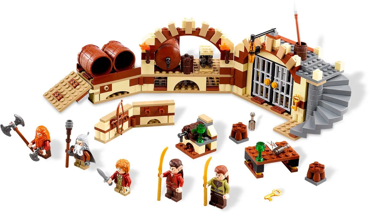 LEGO The Hobbit Ontsnapping in een ton 79004 - 313 Stukken