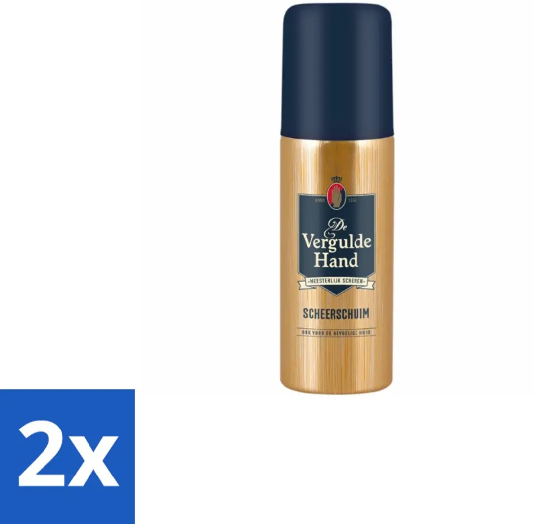 Vergulde Hand Scheerschuim 100ml