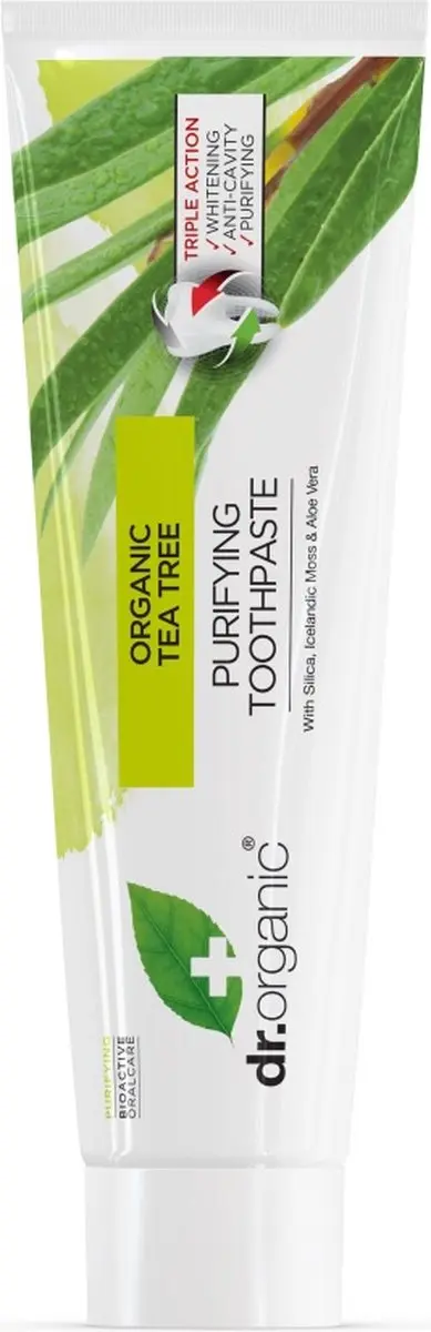 Dr. Organic Tea Tree Tandpasta 100ml
