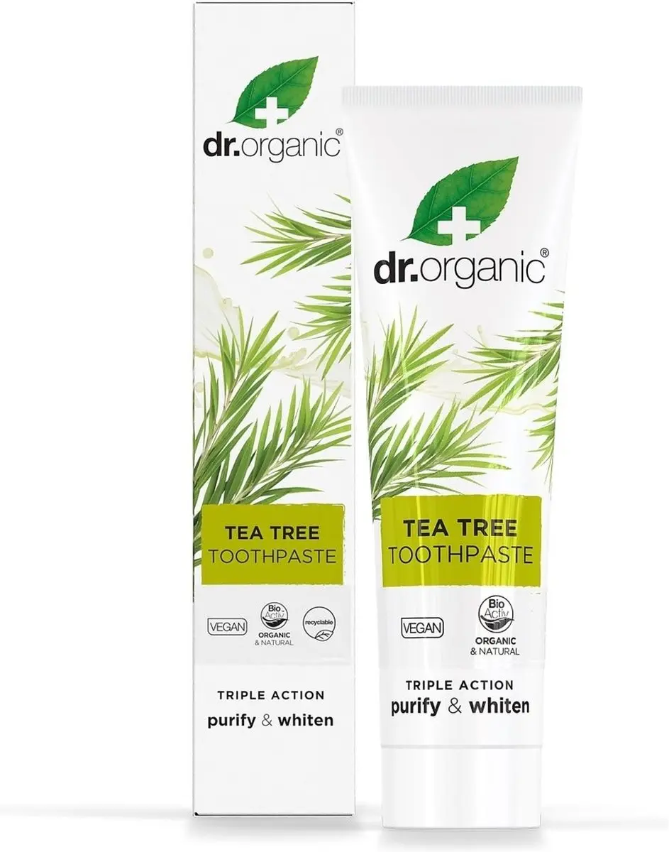 Dr. Organic Tea Tree Tandpasta 100ml