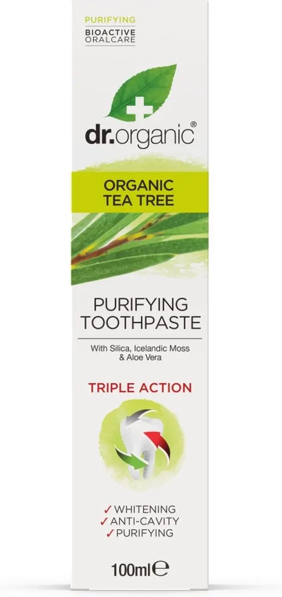 Dr. Organic Tea Tree Tandpasta 100ml