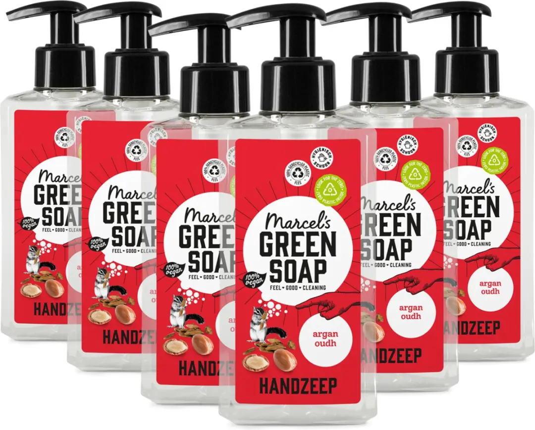 Marcel's Green Soap Handzeep Argan & Oudh 250ml