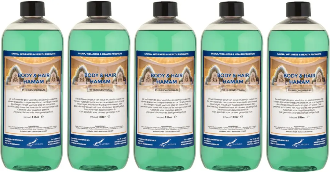 Splashbox Cosmetics Body & Hair Hamam 1L