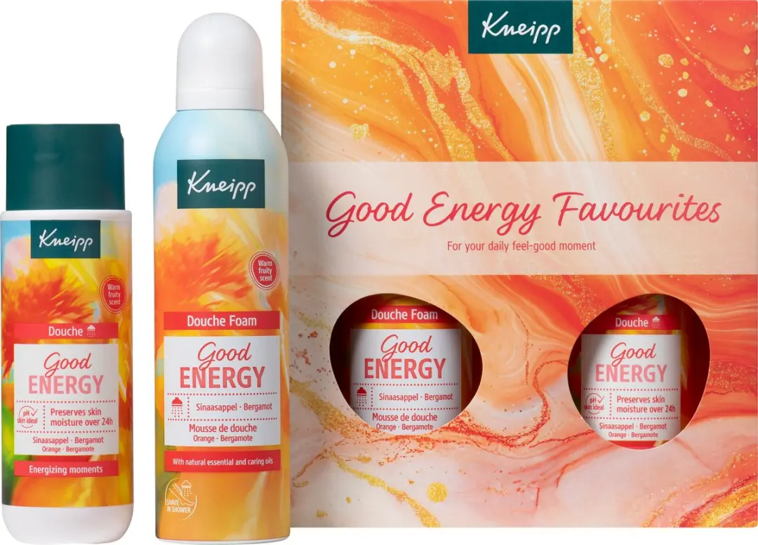 Kneipp Good Energy Favourites Geschenkset Douchegel