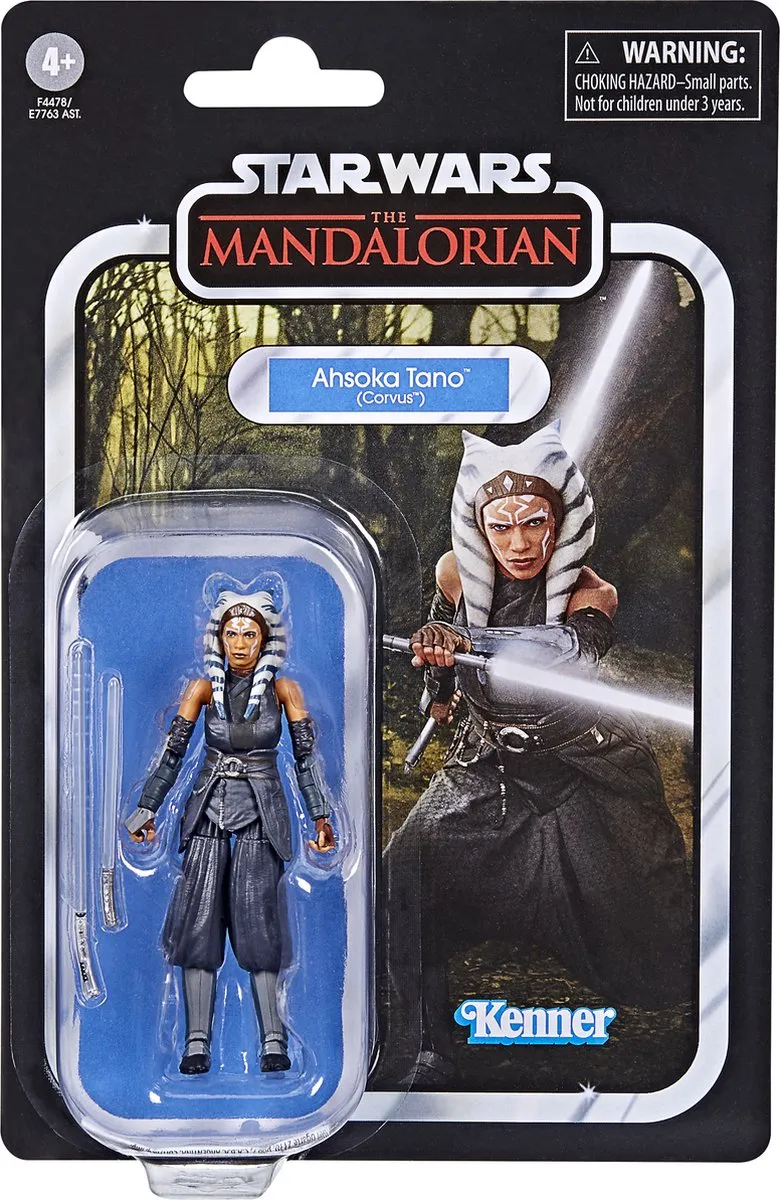 Star Wars The Vintage Collection Ahsoka Tano Speelfiguur 10cm F44785X0 - afbeelding 6 van 6