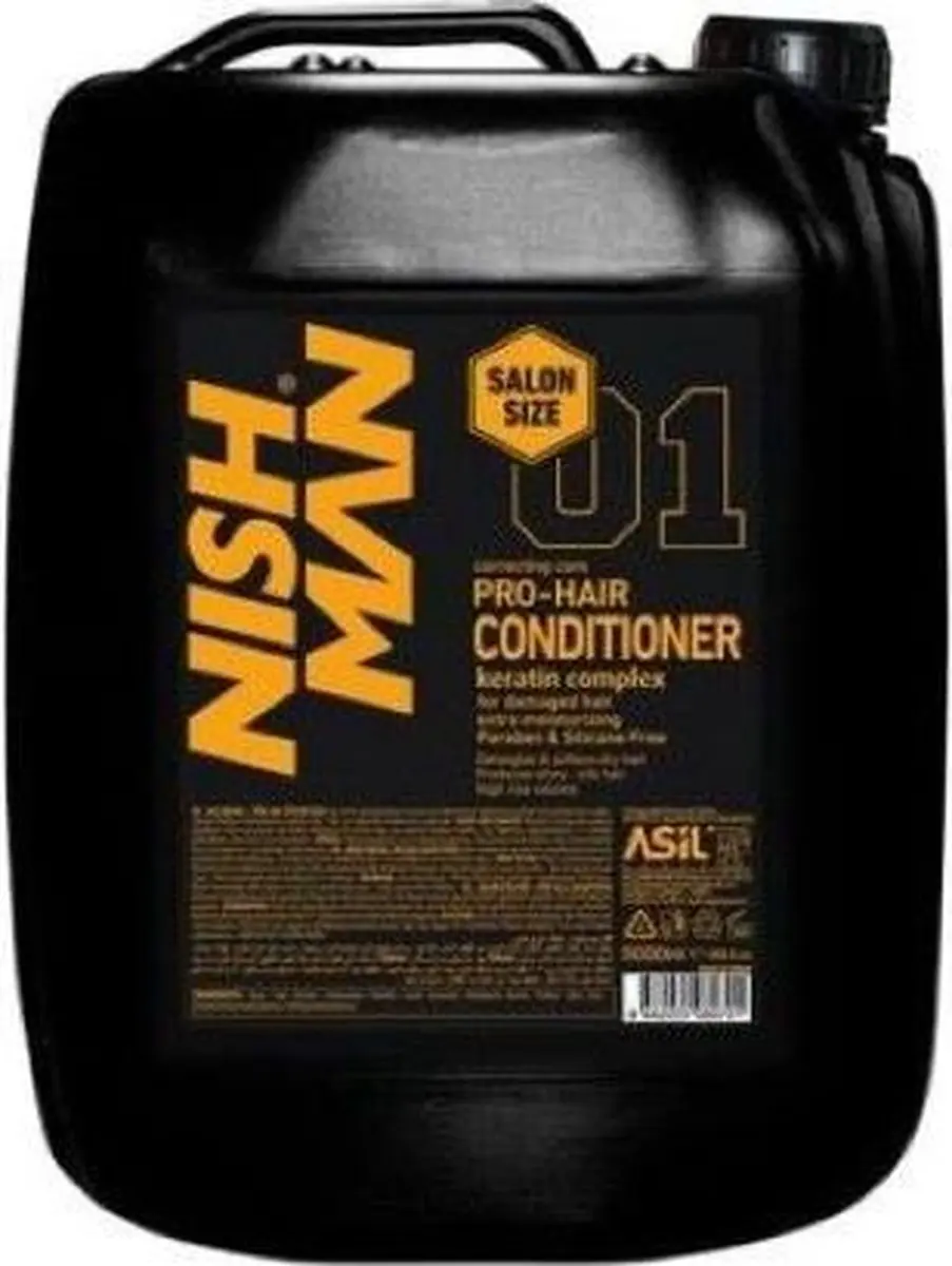 Nishman Salon Size 01 Pro-Hair Conditioner 5L
