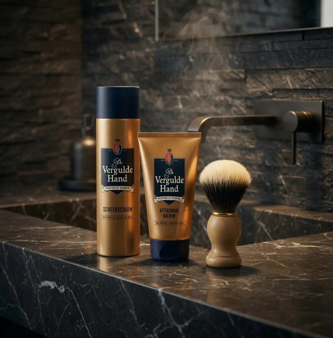 Vergulde Hand Scheerset