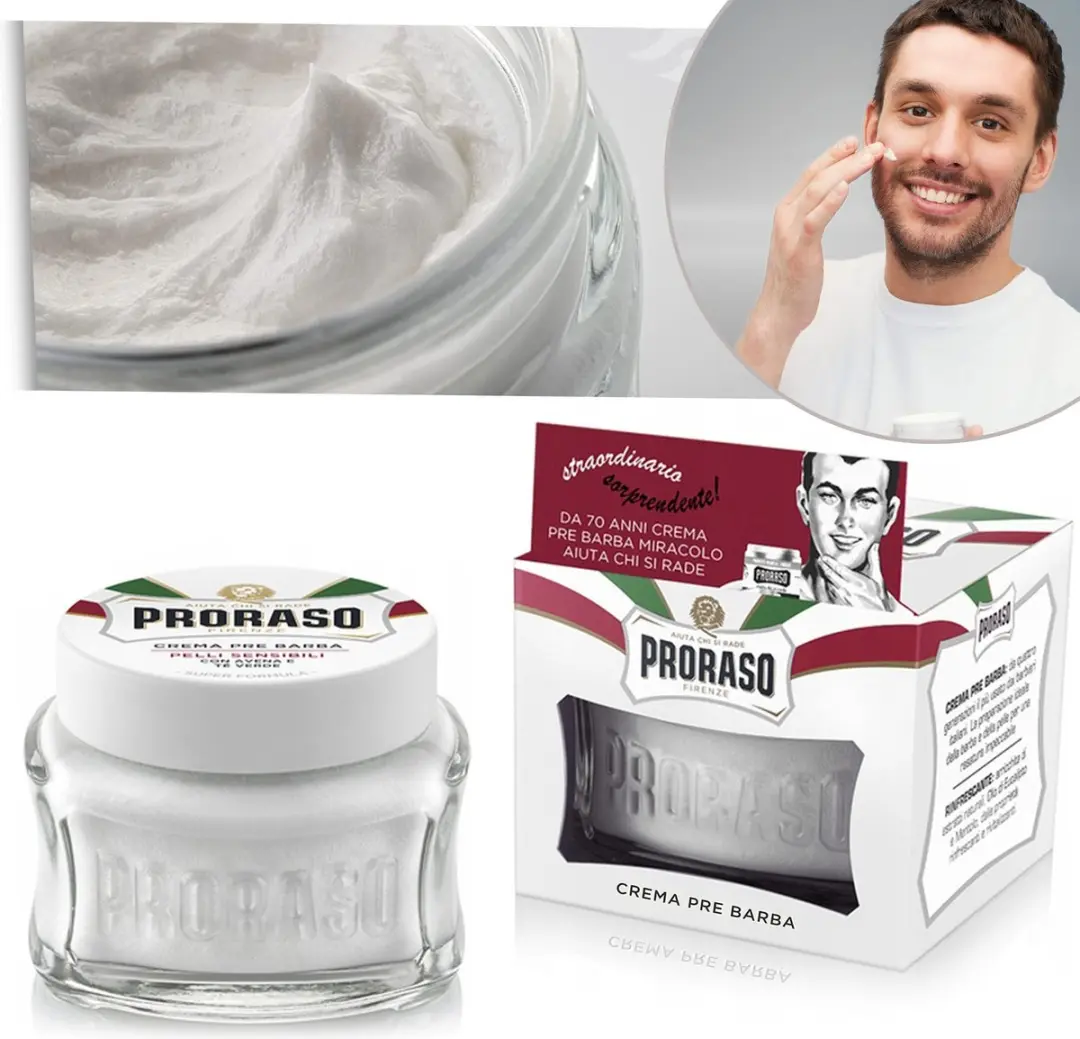 Proraso Pre-Shave Crème Gevoelige Huid 100ml