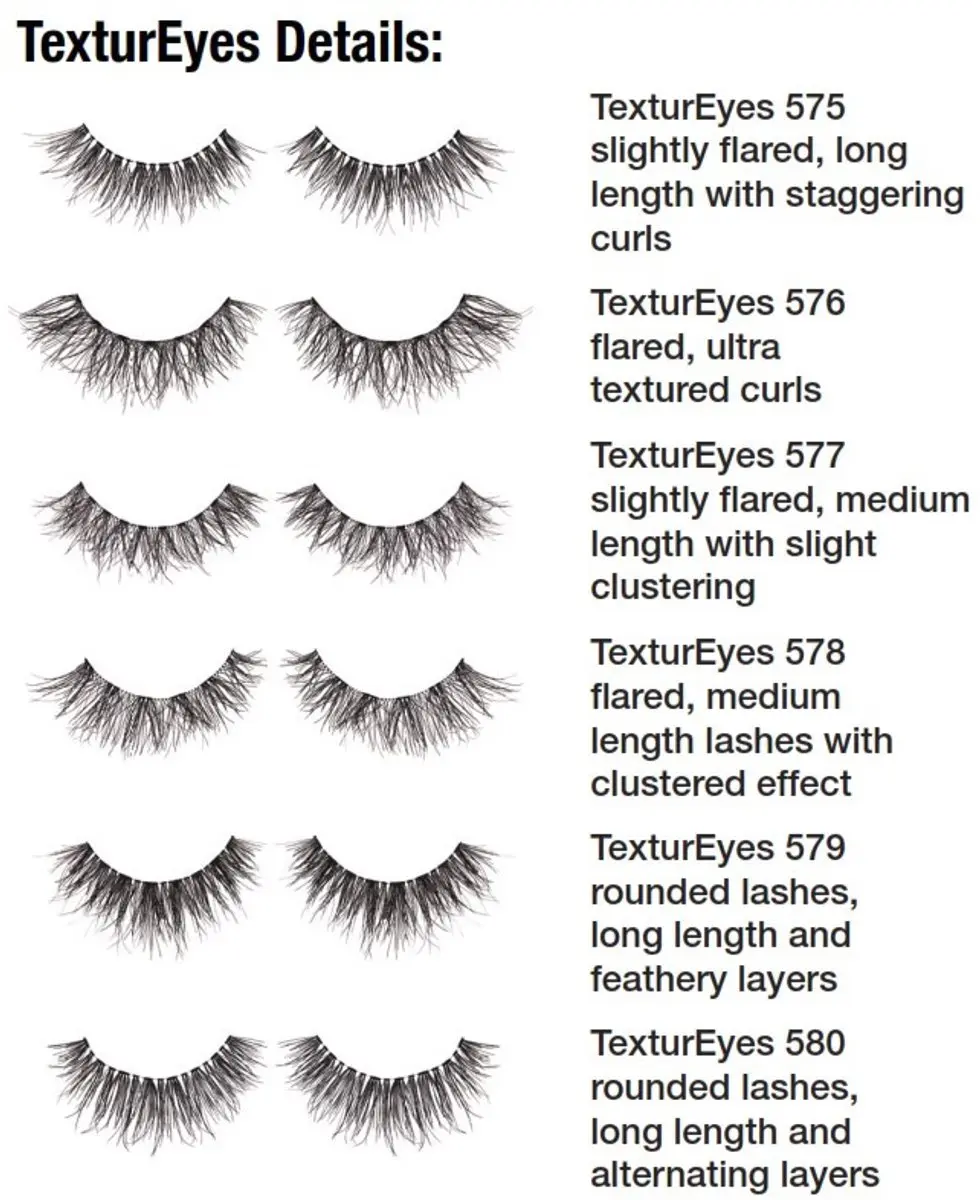 Ardell Textureyes 575 Wimpers - Zwart